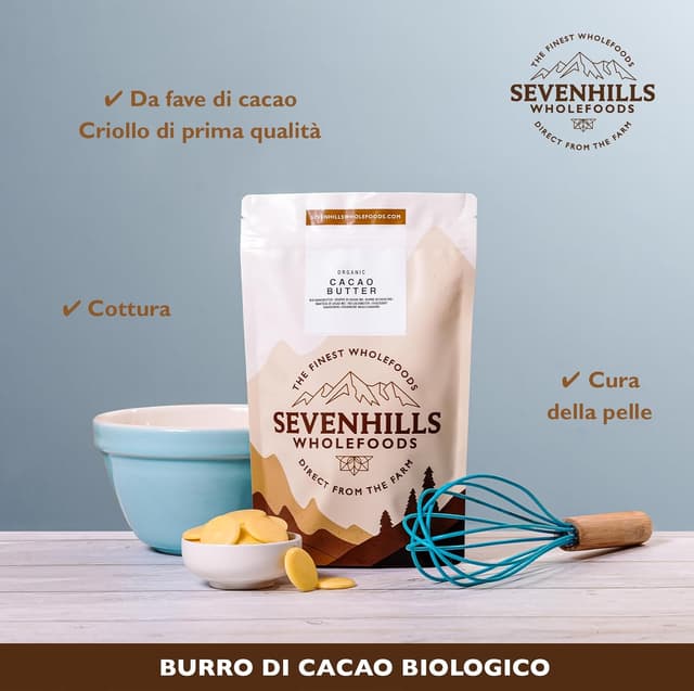 Thumbnail 2 de Sevenhills Burro di Cacao Bio 1kg