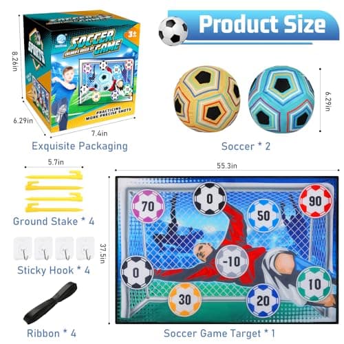 Thumbnail 5 de Vatos Set fútbol infantil ⚽️ Juego portátil para niños