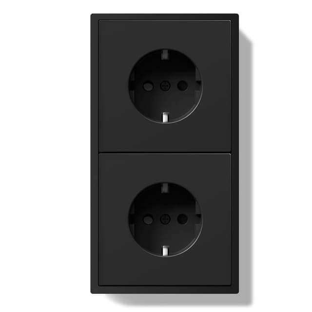 Detalle de BSEED Schuko Doppelsteckdose 16A 🪫