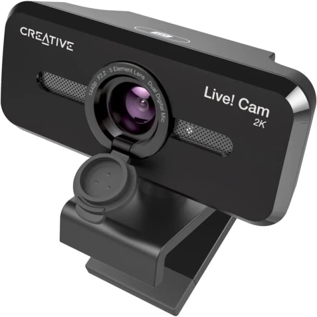 Detalle de Creative Live! CAM Sync V3 Webcam 2K QHD con Zoom 4X