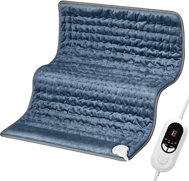 Detalle de Mowend elektrisches Heizkissen (50 x 60 cm) mit Abschaltautomatik und 6 Heizstufen