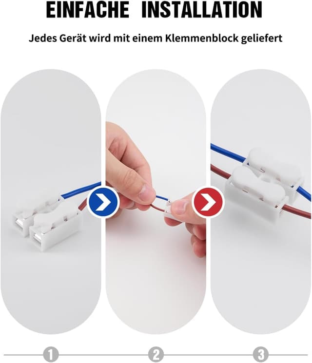 Detalle de Grebeam 6er LED Deckenleuchte IP44 16 W