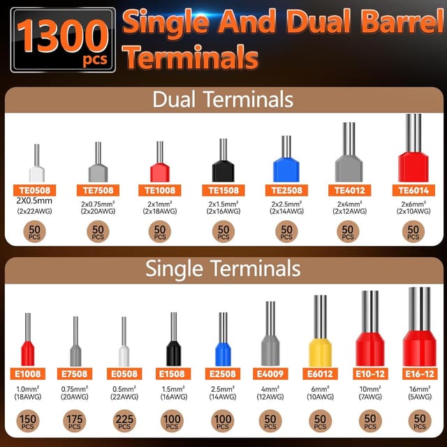 Thumbnail 6 de Preciva Hexagone Pince à Sertir 0,08-16 mm²