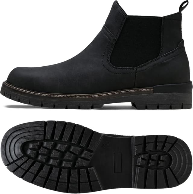 Detalle 2 de Jousen Chelsea Boots Casual Slip On Ankle Waterproof Boots