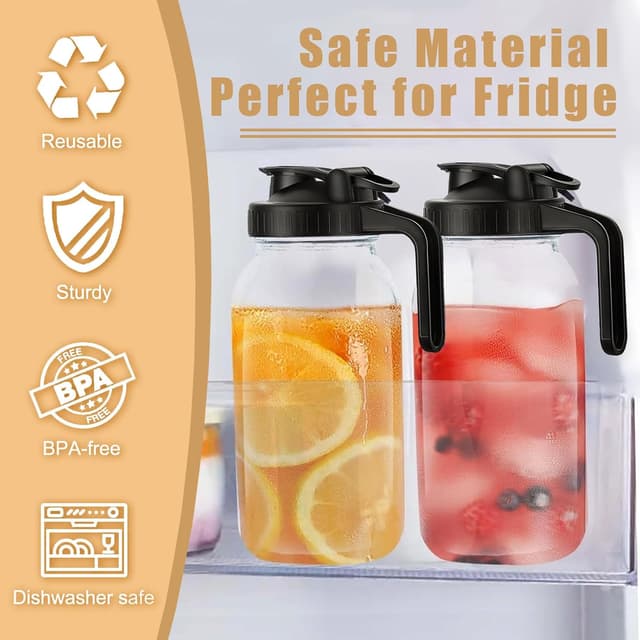 Thumbnail 2 de Mason Jar Pour Spout Lid Pack of 2 🫙