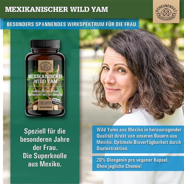 Thumbnail 3 de MENO INTENSO Yamswurzel Kapseln 60 Tage