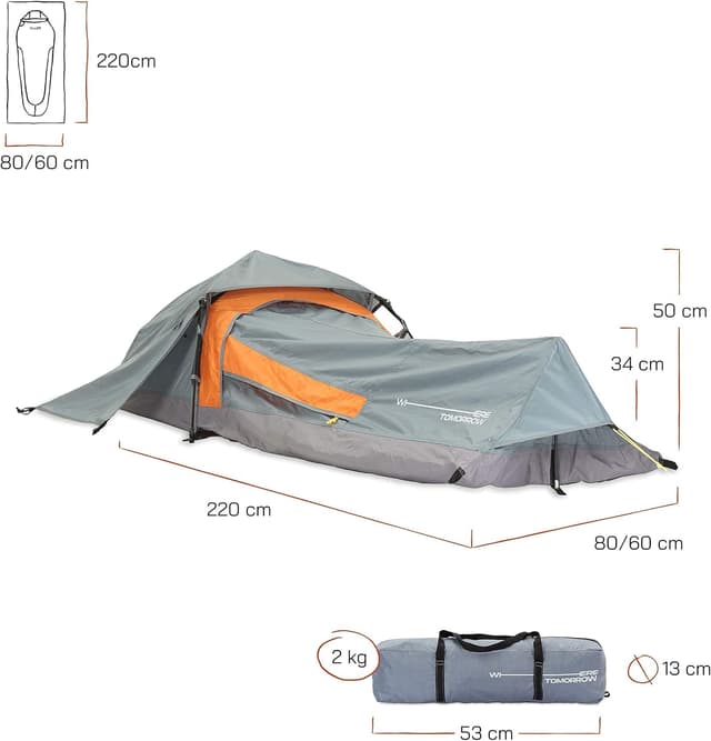 Detalle 2 de Where Tomorrow tenda pop-up 220 x 80 x 50