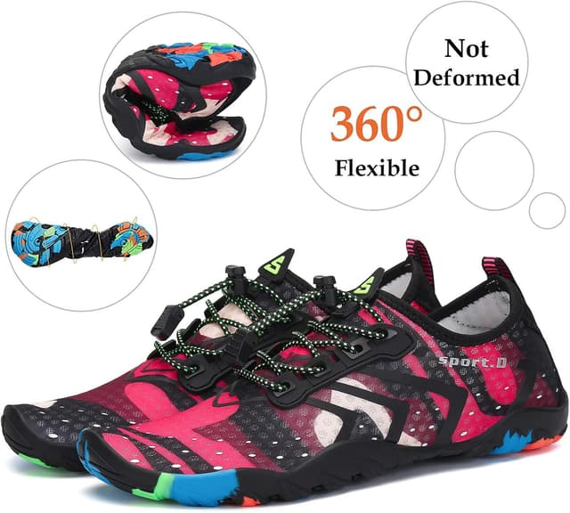 Detalle 2 de SAGUARO Scarpe da scoglio antiscivolo 7/9 fori