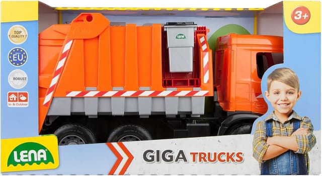 Detalle de LENA Giga Trucks Mercedes-Benz Arocs Immondizia: camion per 3+ anni in plastica resistente