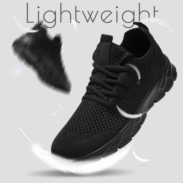 Thumbnail 4 de Oltyutc Mens Trainers Running Mesh Slip-On Shoes