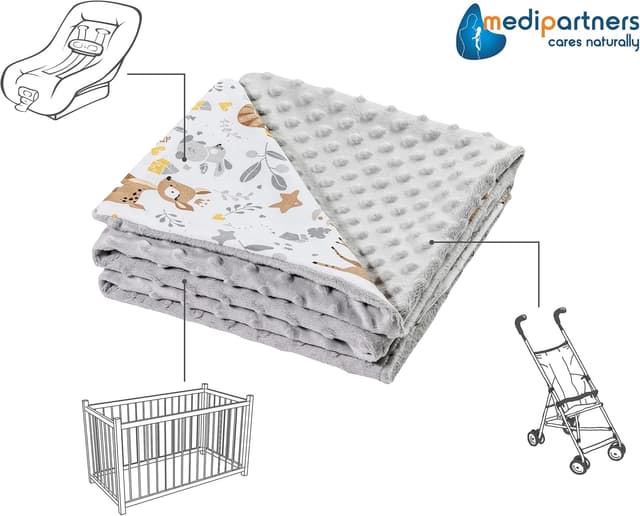 Thumbnail 3 de Medi Partners Coperta Neonata 75x100 cm