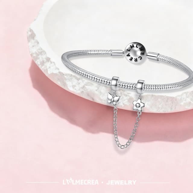 Detalle 2 de LMLMECREA Sicherheitskette 925 Silber 4,6 mm