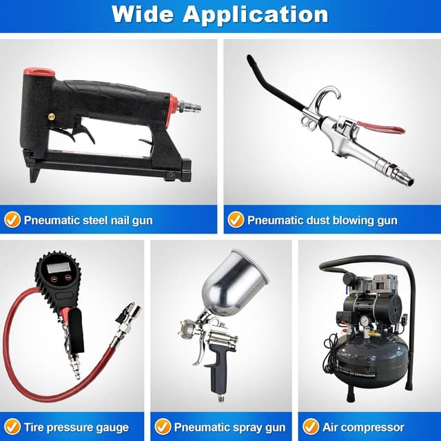 Detalle 2 de Spurtar Raccord Rapide Air 1/4" EU, 10 pièces ⚙