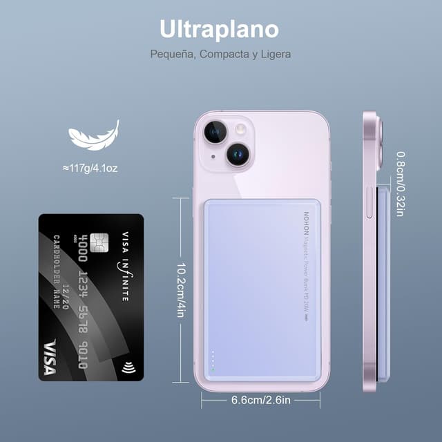 Thumbnail 2 de NOHON Power-Bank Magnética 5000mAh 20W