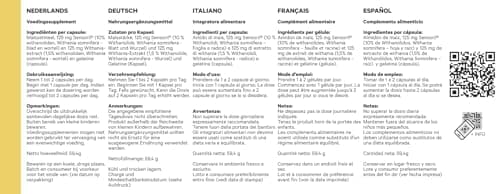 Thumbnail 8 de NUTRIBRAIN Ashwagandha Alta Potencia 120 cápsulas