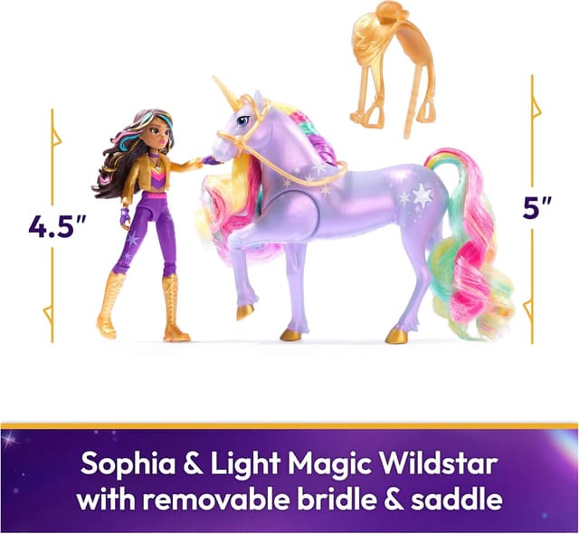 Detalle 2 de Unicorn Academy Sophia Wildstar toy set