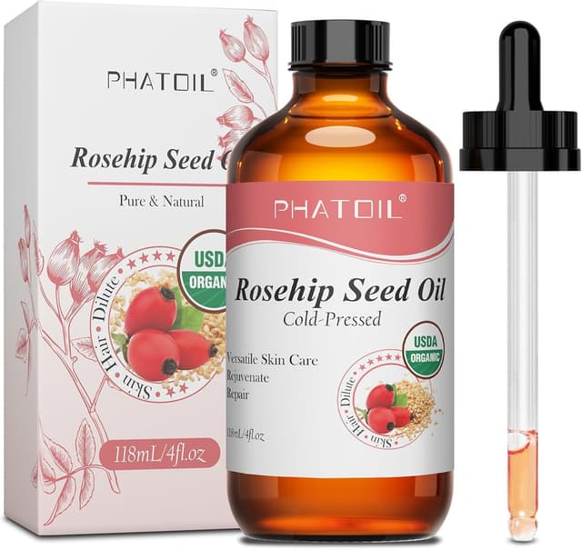 Detalle de PHATOIL Organic Rosehip Seed Oil 118ml skincare oil