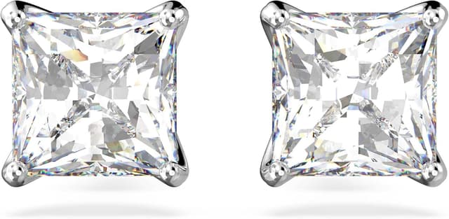 Detalle de Swarovski Stilla Attract Ohrstecker Weiß