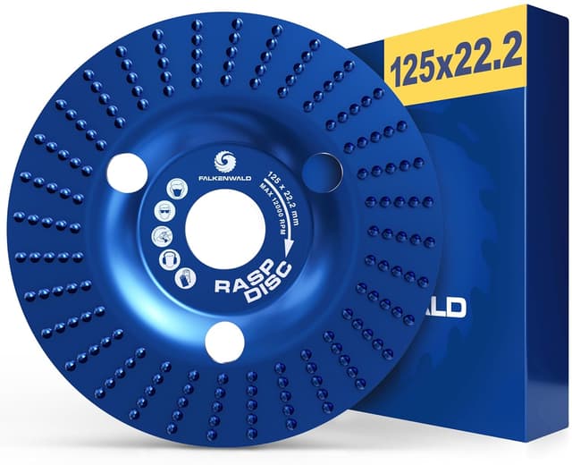 Thumbnail 5 de FALKENWALD ClearView Raspelscheibe 125 Holz