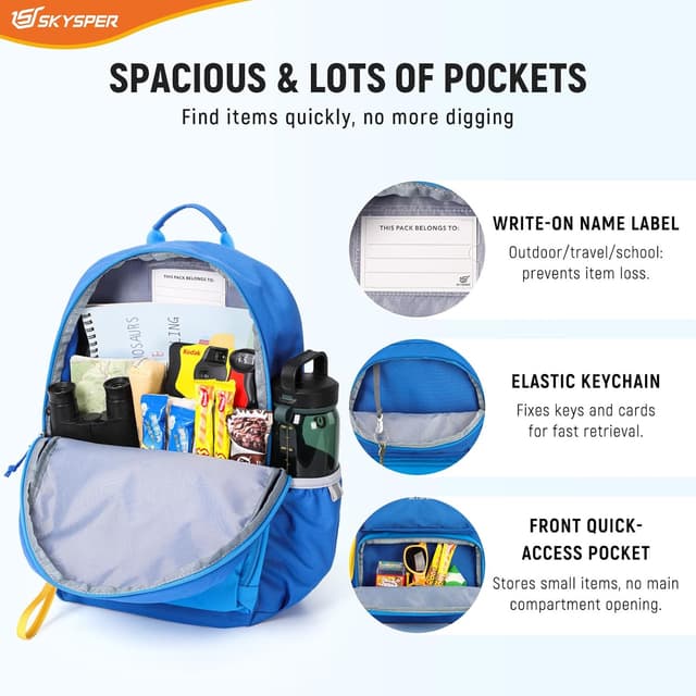 Thumbnail 4 de SKYSPER Wanderrucksack Kinder 12L