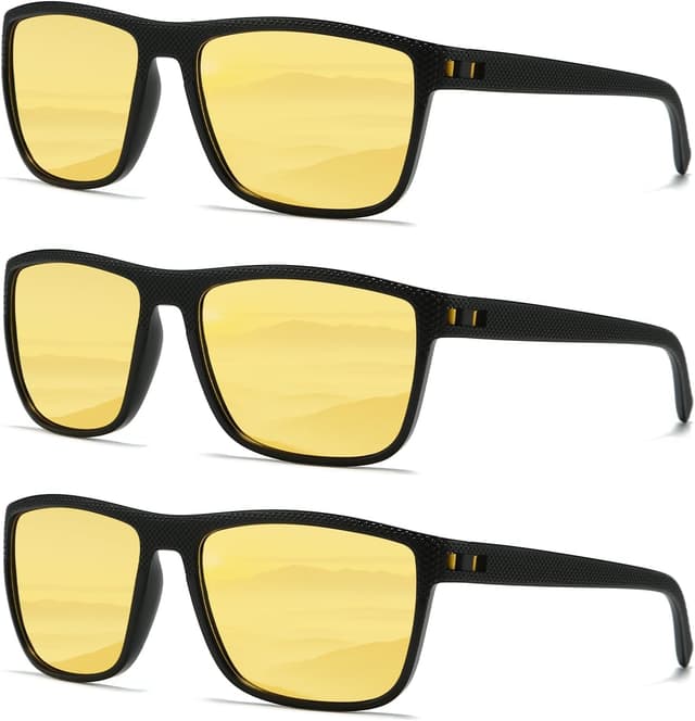 Thumbnail 3 de MASDUN Polarized Square Sunglasses 3-pack ๐ถ
