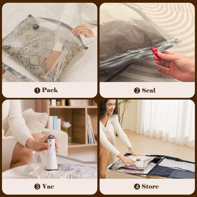 Thumbnail 6 de Vacbird Travel vacuum bags 15 pack