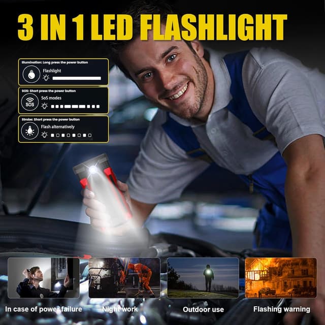 Thumbnail 5 de Jump Starter with Air Compressor 6000A