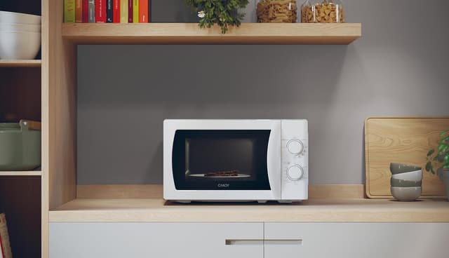 Detalle de Candy Idea CMG20SMW microonde con grill da 20 litri e 5 livelli di potenza