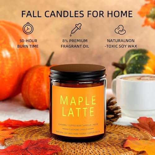 Detalle 2 de Fall Candles Set 4-Pack ⚡