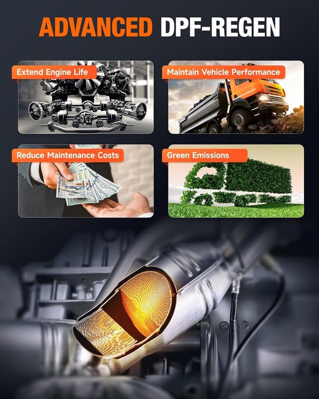 Detalle 2 de ANCEL HD3400 Pro Truck Scanner 1️⃣