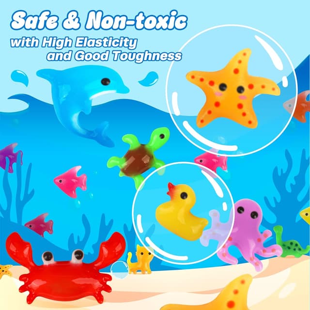 Detalle de Mocoosy 20 Colors Magic Water Gel Kit for Kids (Aqua Fairy Water Elf DIY Squishies Set)