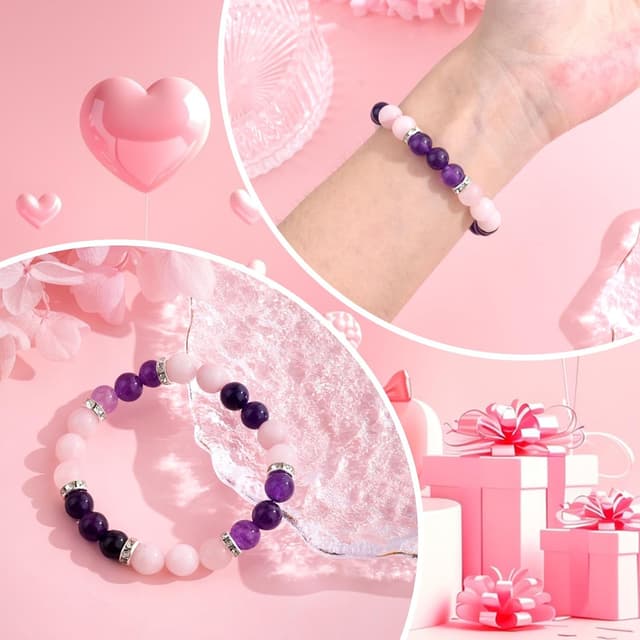 Detalle 2 de VGWON bracelet pierre naturelle 17 cm