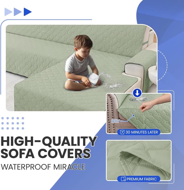 Detalle de Ystyle copridivano impermeabile 255 cm