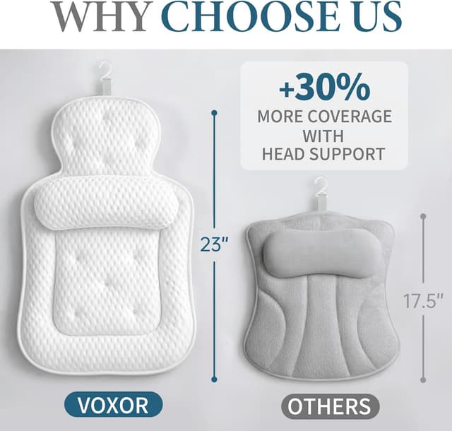 Detalle 1 de Tub bath pillow with 54 suction cups