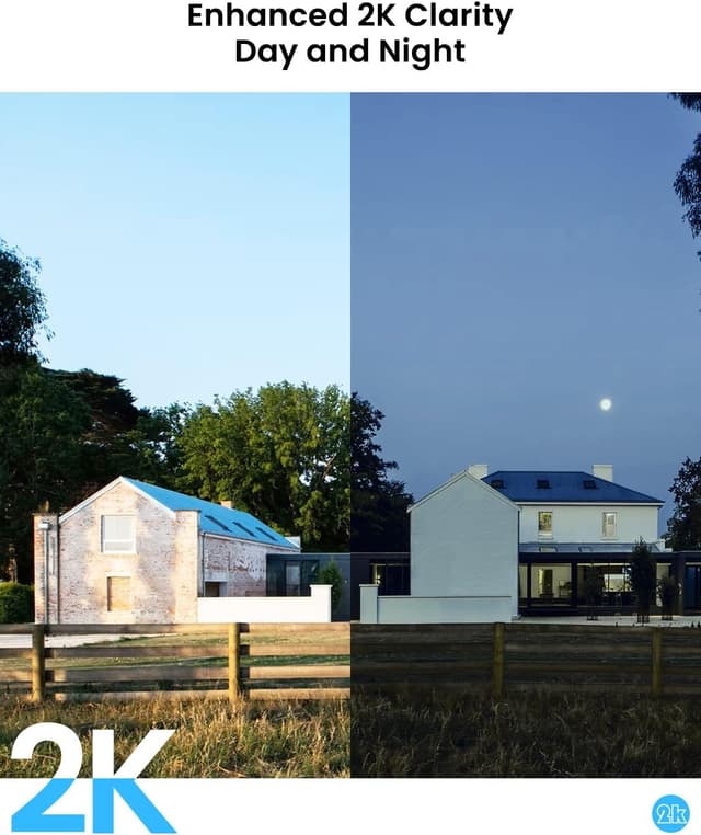 Detalle de ANRAN 4G LTE Outdoor Surveillance Camera (with SIM card, 32GB SD) – 2K solar/battery, PIR, IP66