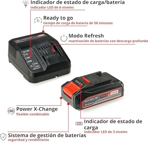 Thumbnail 2 de Einhell PXC-Kit Inicio 18V con Batería y Cargador