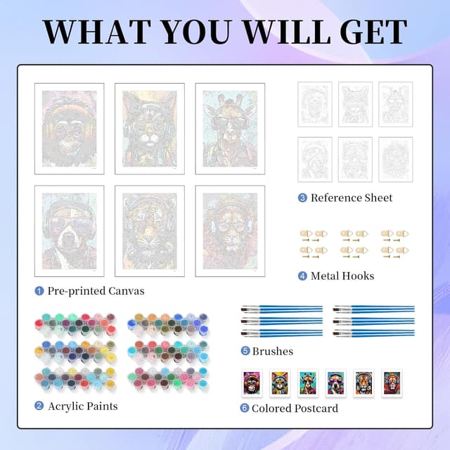 Thumbnail 4 de OkarinaArt Paint by Numbers 10x14 Inch