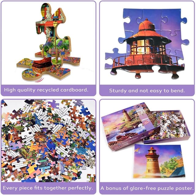 Detalle de 1000 piece jigsaw puzzle for adults