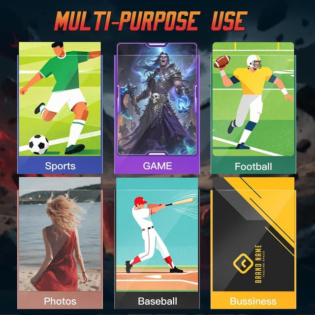 Thumbnail 6 de 1200ct Matte Card Sleeves for MTG and TCGs