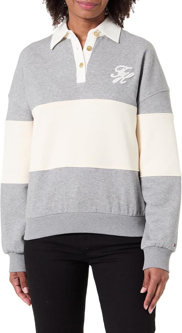 Detalle 1 de Tommy Hilfiger Gold Btn Rugby Fleece