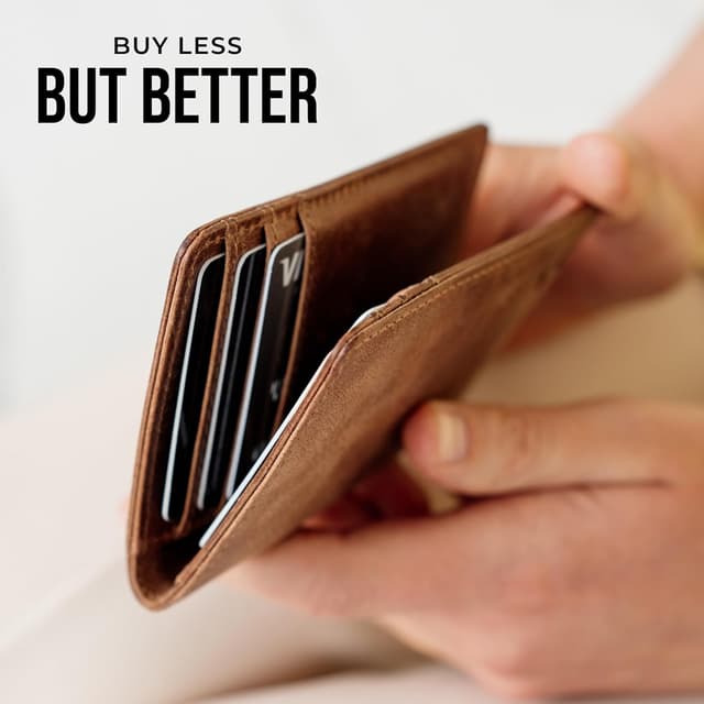 Thumbnail 6 de Berliner Bags Porto porte-cartes en cuir pleine fleur avec protection RFID (étui fin) – Marron