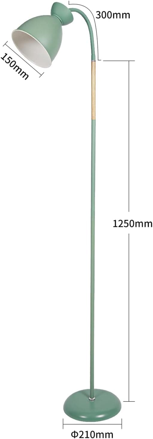 Detalle de Amdelne Lampada da terra vintage LED 159 cm