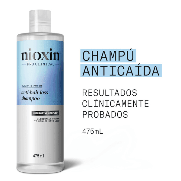 Detalle 2 de Nioxin Shampoo Anticaída 475 ml 💇