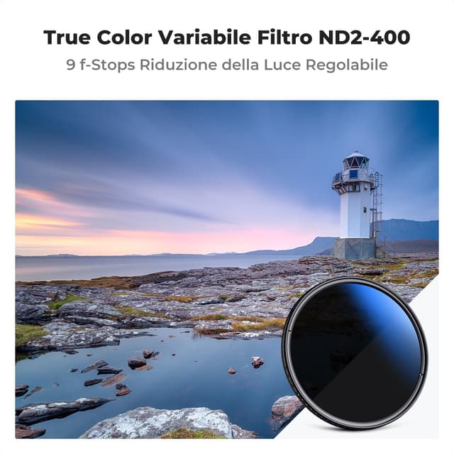 Thumbnail 2 de K&F CONCEPT Nano-Klear 67MM ND variabile