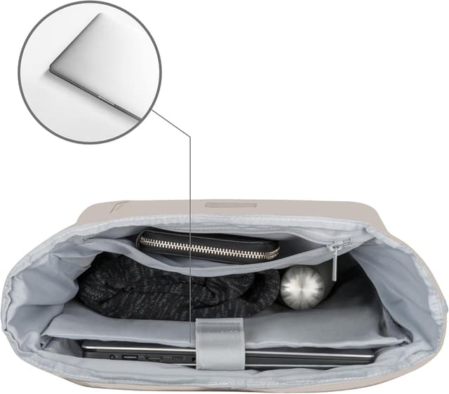 Detalle de Johnny Urban Robin Large Zaino da 18–22 litri con tasca per PC, idrorepellente e da PET riciclato