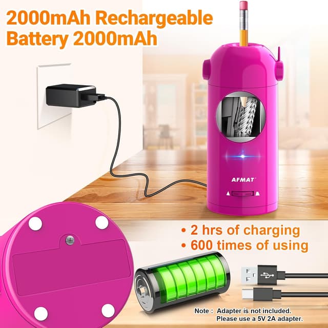 Thumbnail 4 de AFMAT PSX5 Electric Pencil Sharpener 2000mAh