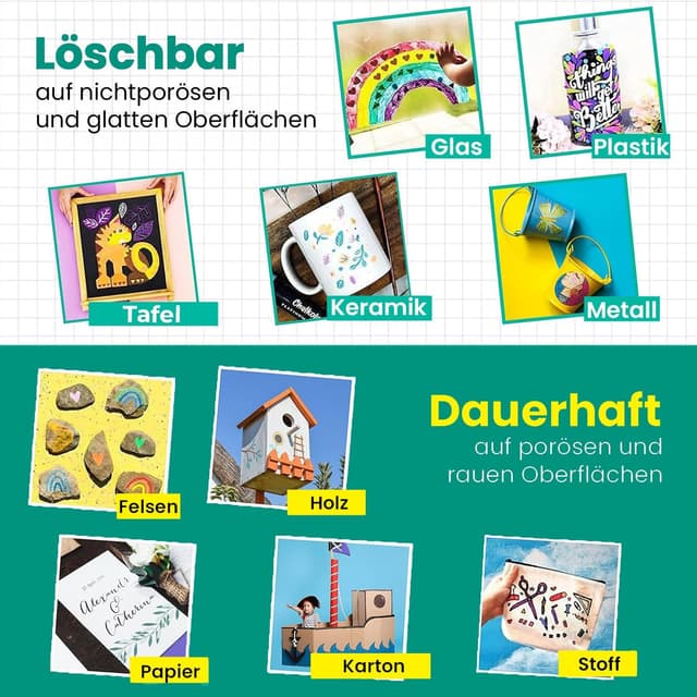 Thumbnail 5 de Chalkola 10 Kreidestifte 10 Stk