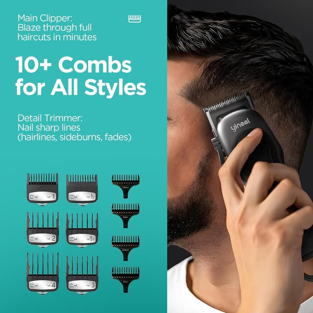 Thumbnail 6 de Yineel Hair Clippers Professional cordless trimmer ✂