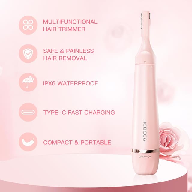 Detalle 2 de HEBECA Nose Hair Trimmer Electric 2-in-1