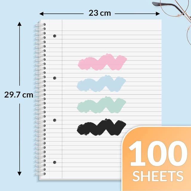 Detalle 2 de SUNEE A4 Notebook pack 3